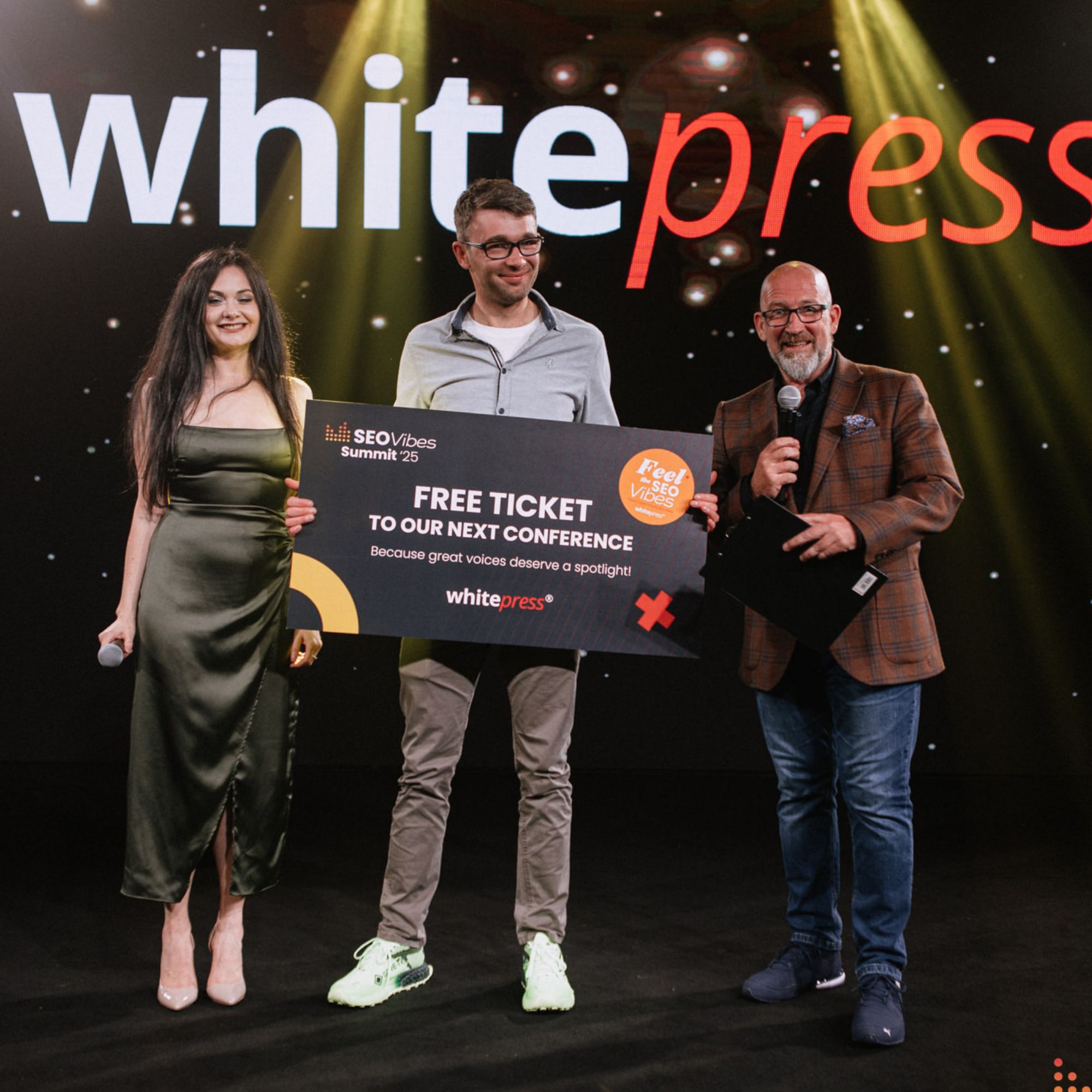 Best talk award at SEO Vibes Summit 2025